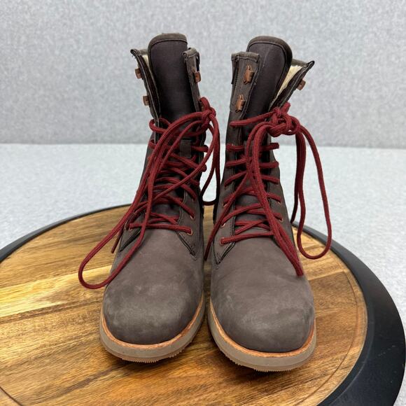 Merrell Roam Peak Polar Boots Women's Size 7 Brown Leather J17638 - Picture 2 of 7